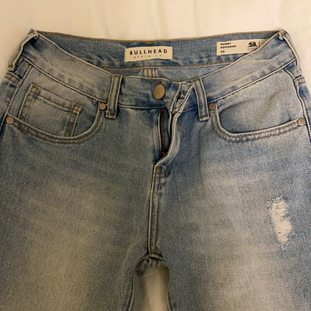 Boyfriend skinny jeans